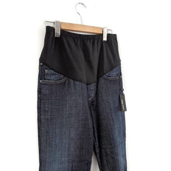 Citizens of Humanity Maternity Jeans NWT Phoebe Skinny Crop Scorpio Size 30 - Picture 9 of 10
